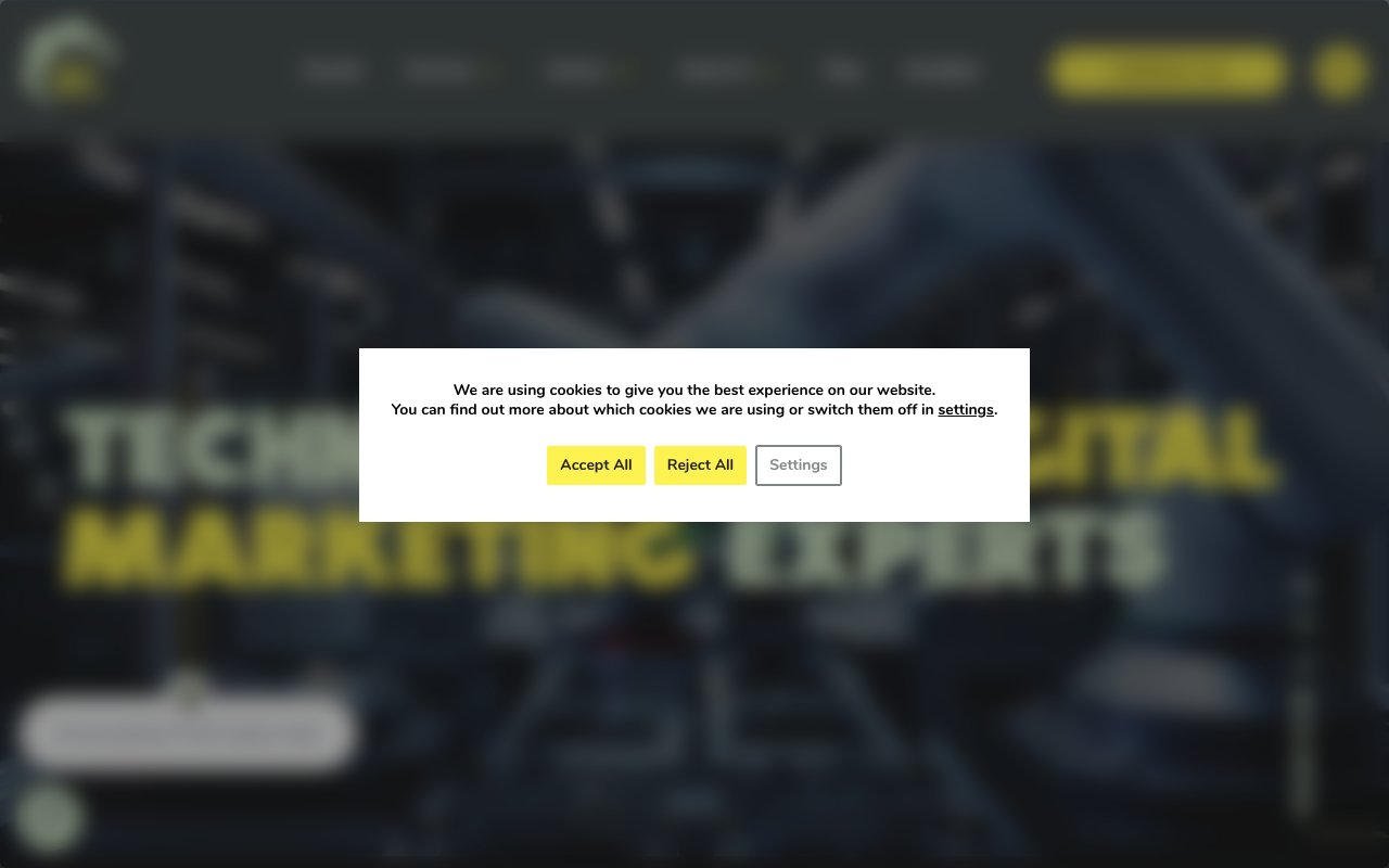 Screenshot of extramiledigital.com