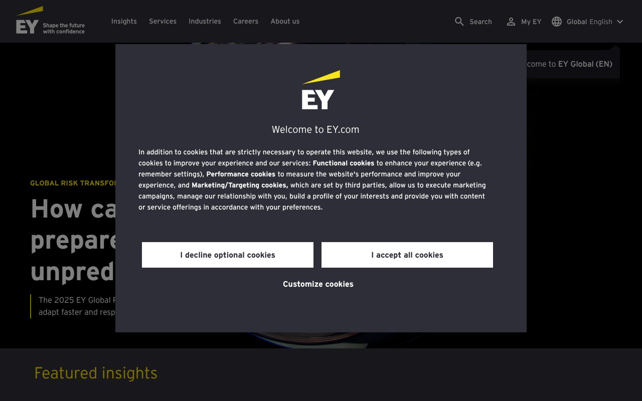 Screenshot of ey.com