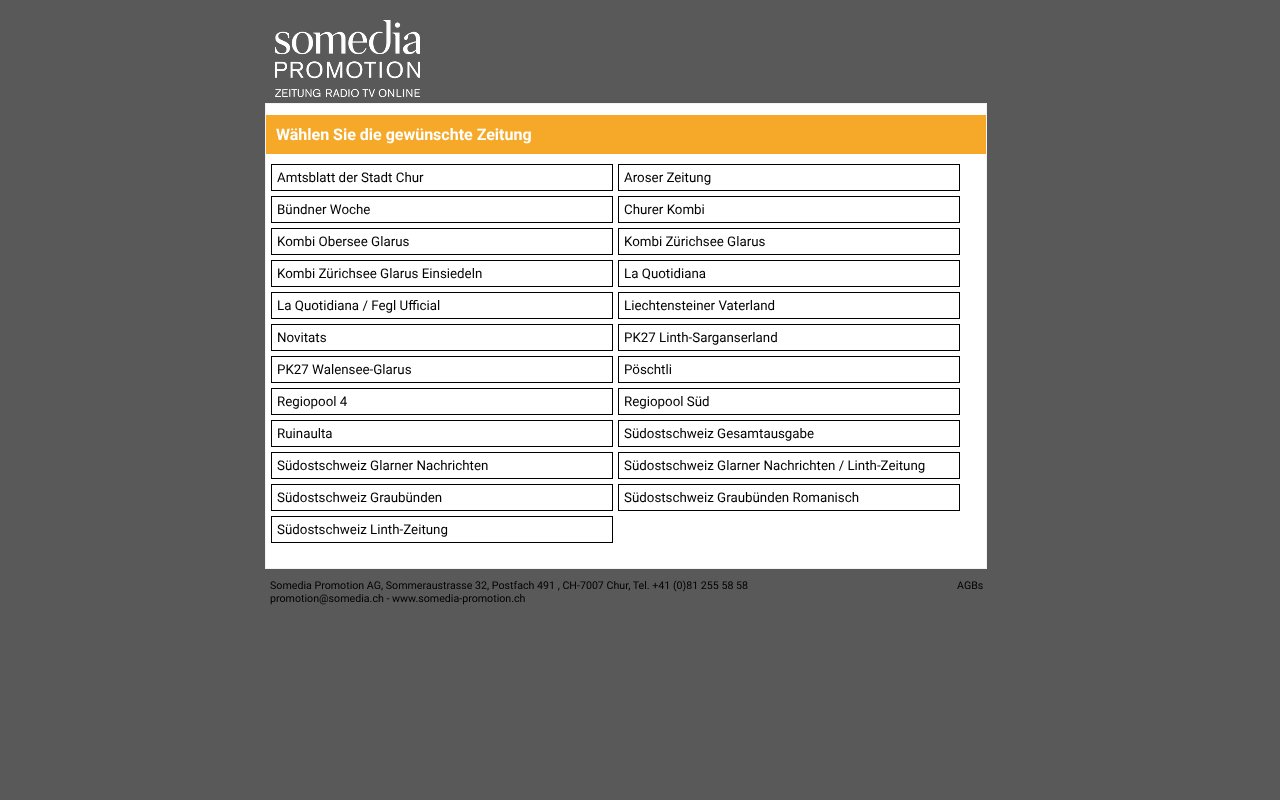 Screenshot of faros.ch