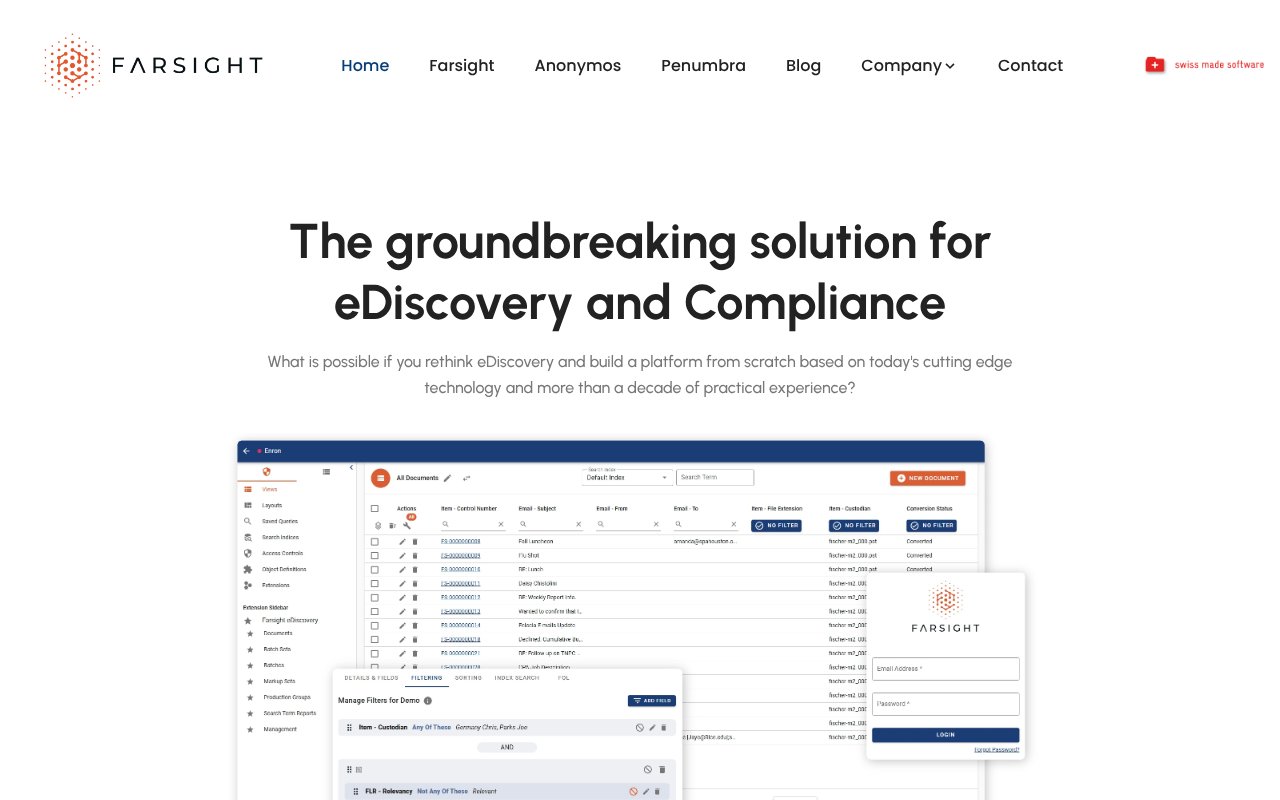 Screenshot of farsight.net