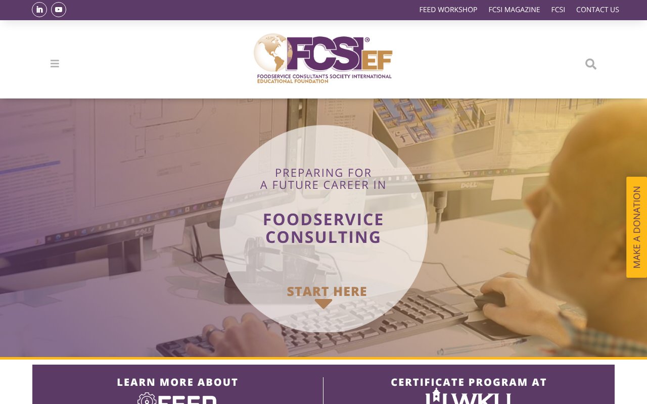 Screenshot of fcsief.org