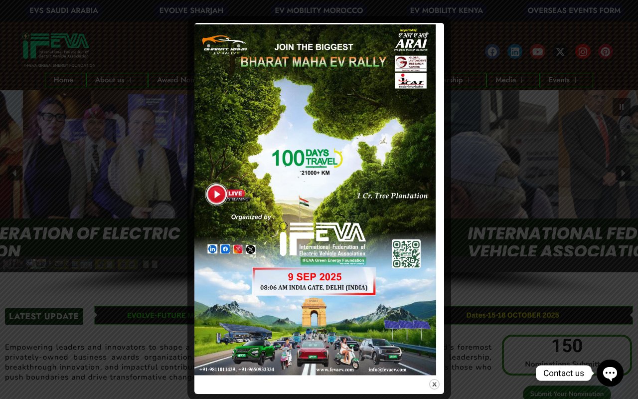 Screenshot of fevaev.com