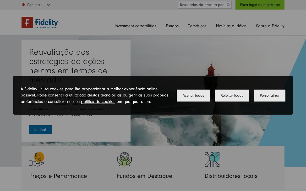 Screenshot of fidelity.pt