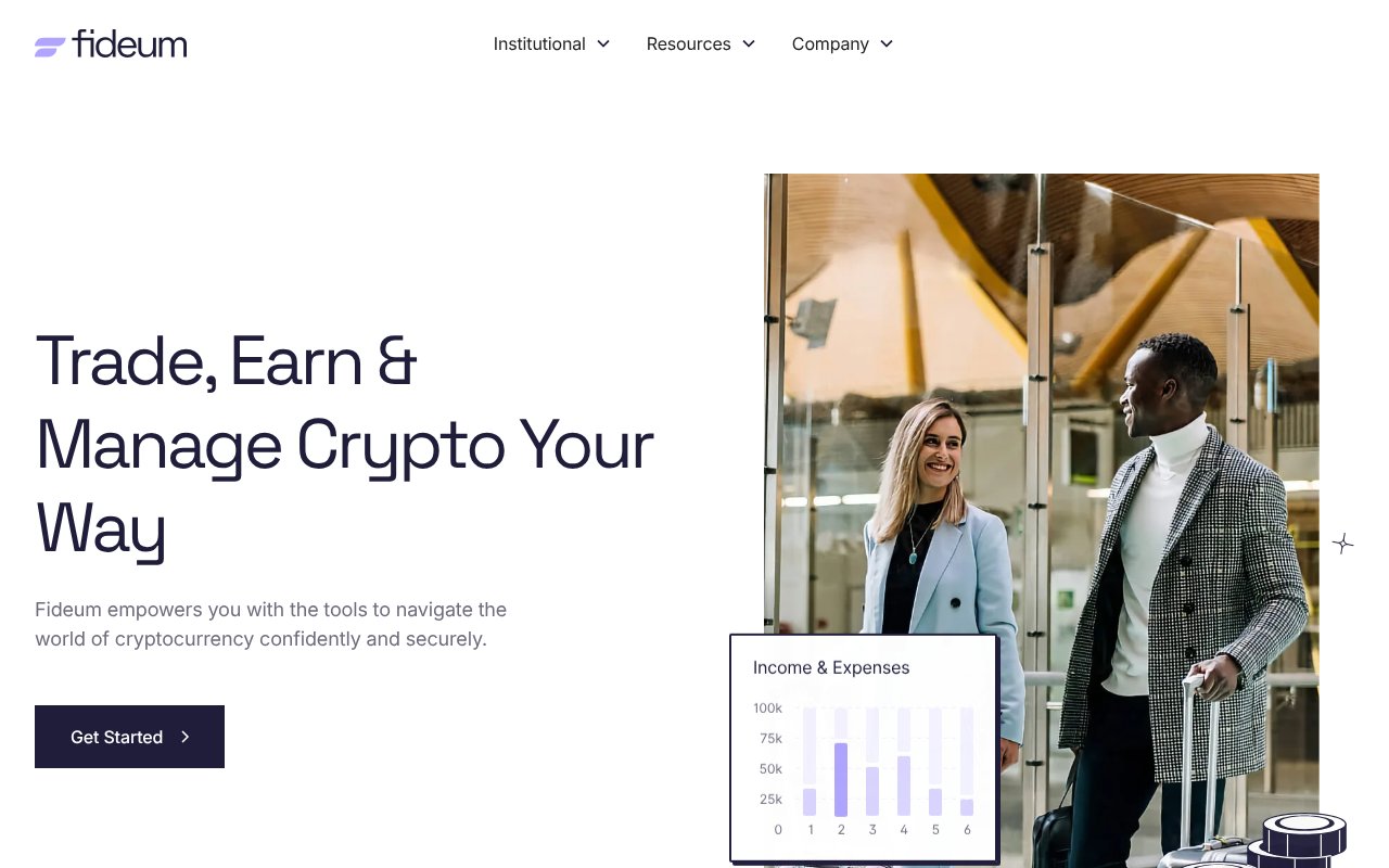 Screenshot of fideum.com