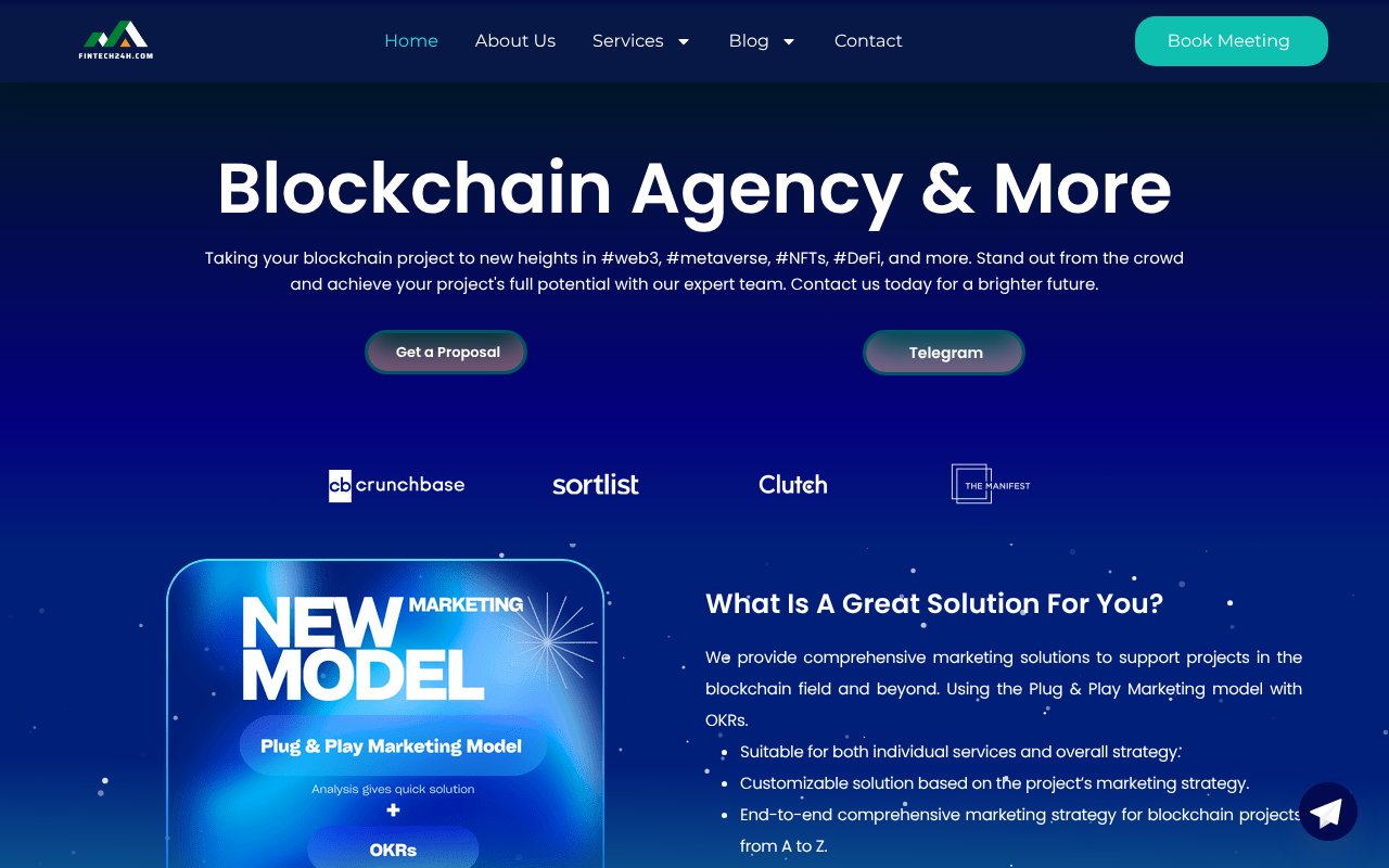 Screenshot of fintech24h.com