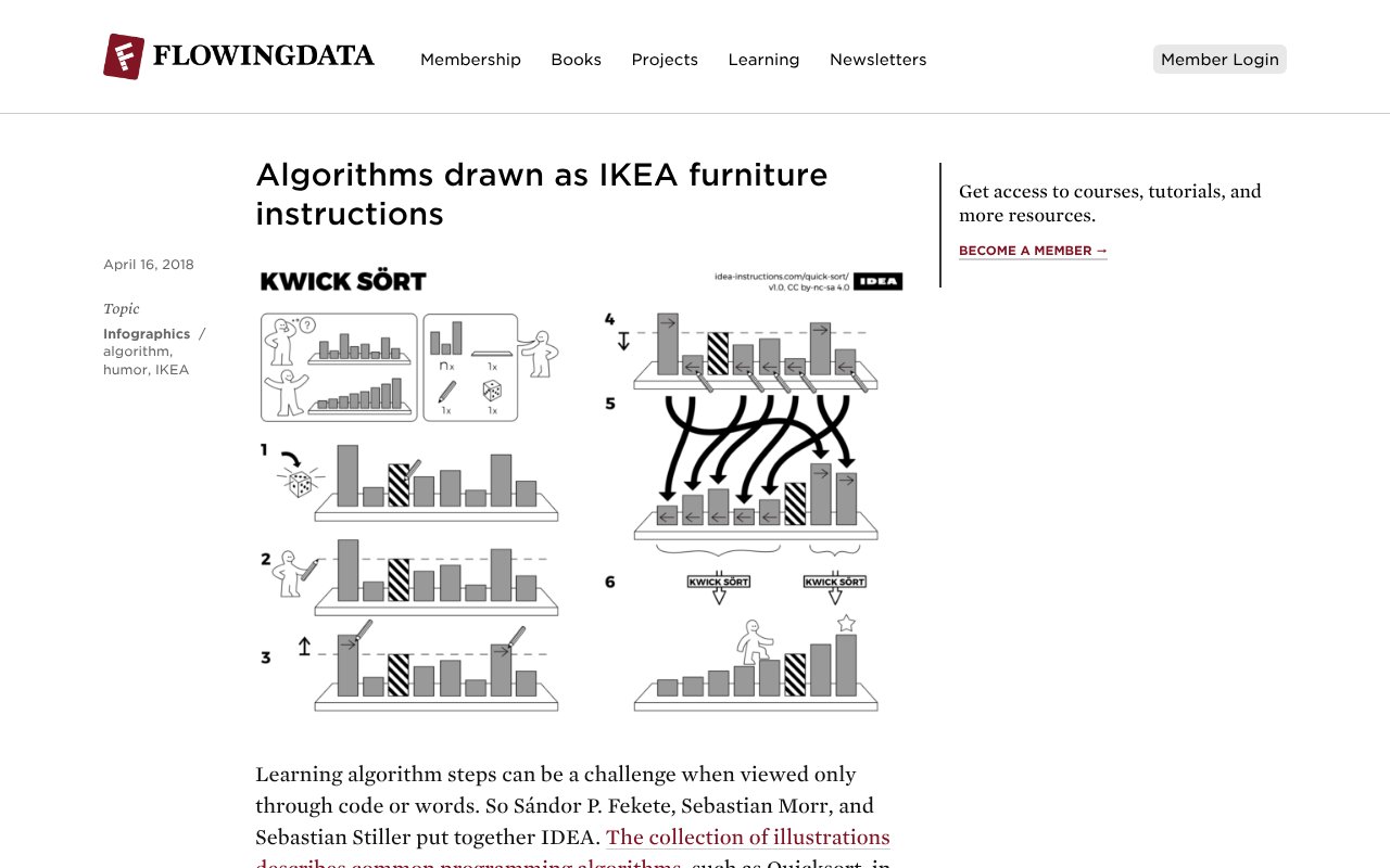 Screenshot of flowingdata.com