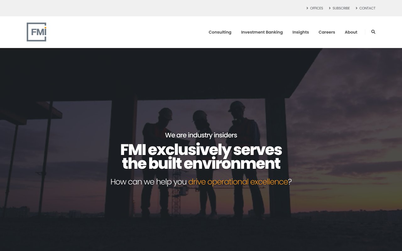 Screenshot of fmicorp.com