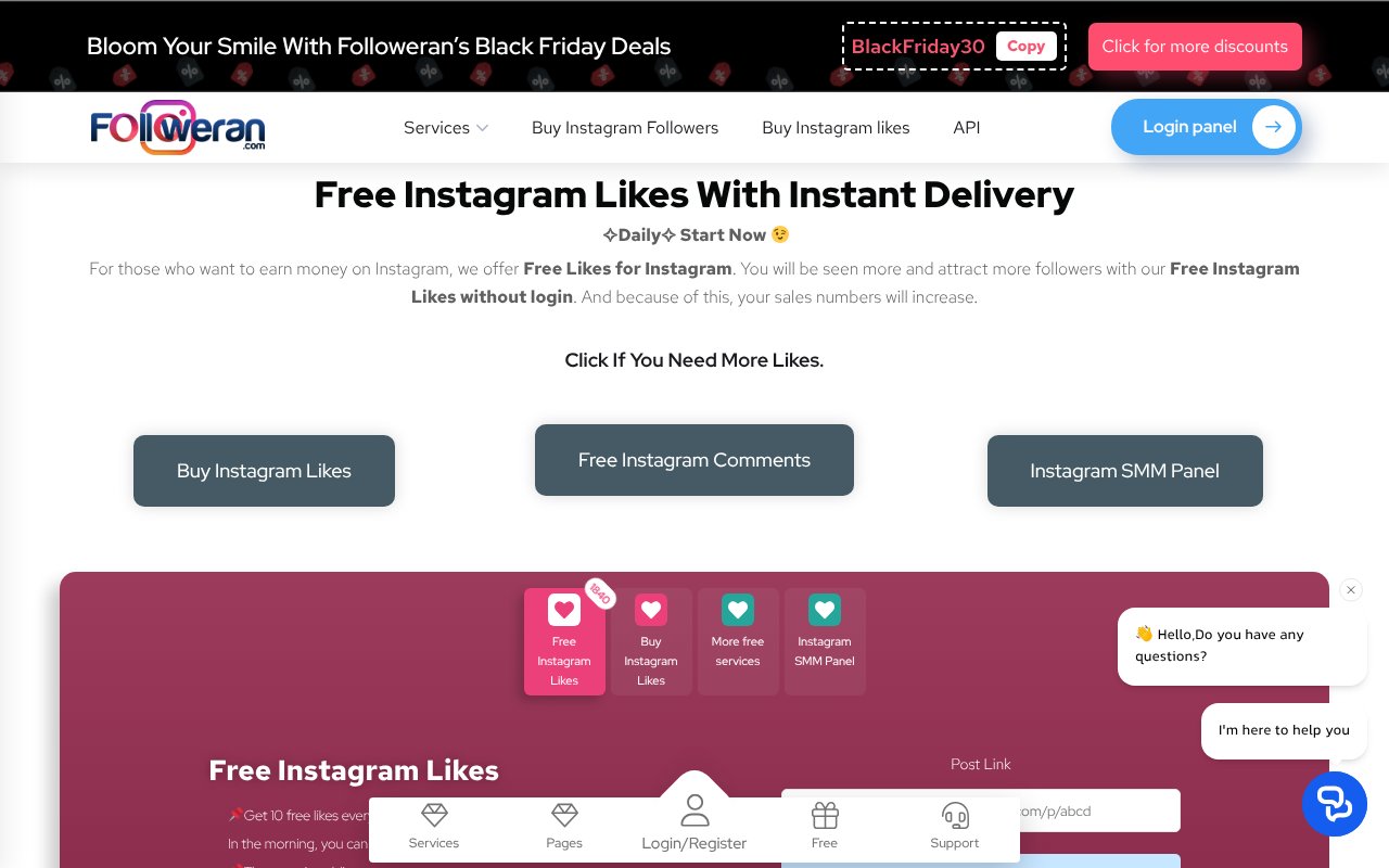 Screenshot of followeran.com