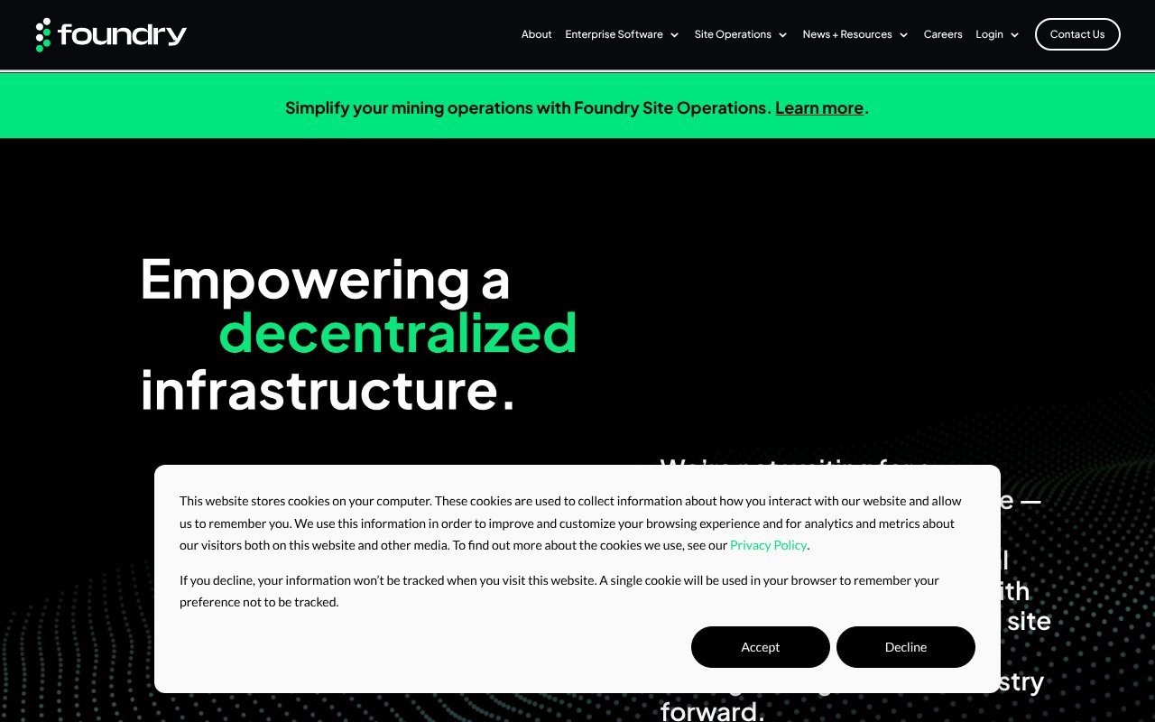 Screenshot of foundrydigital.com