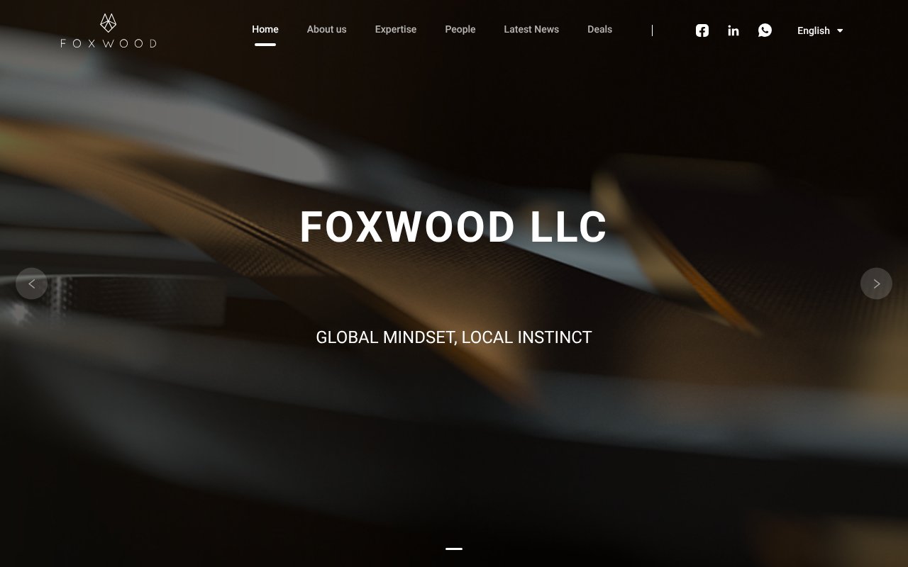 Screenshot of foxwood.sg