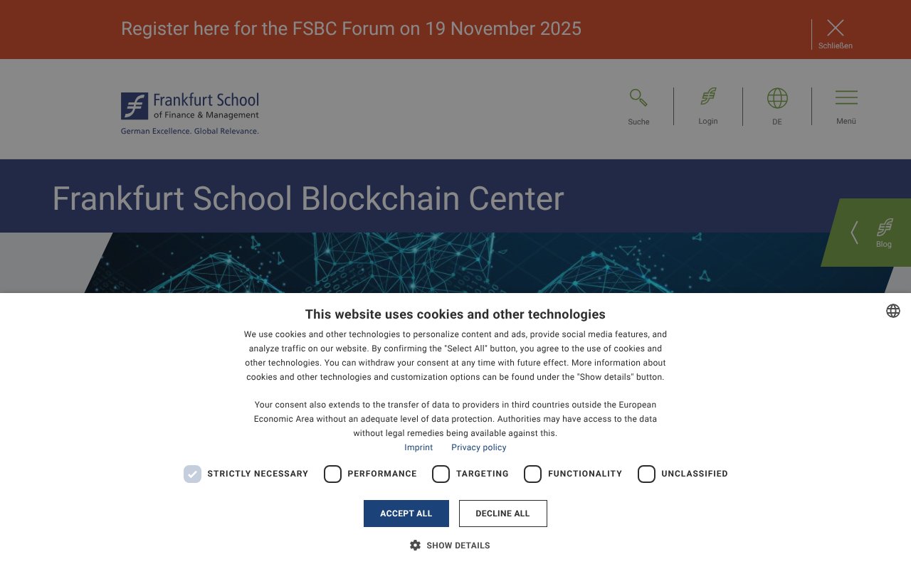 Screenshot of frankfurt-school.de