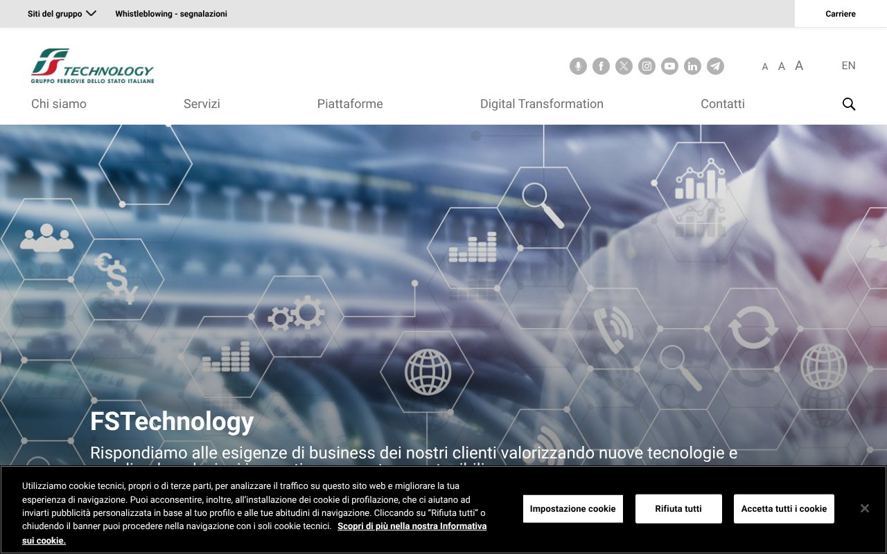 Screenshot of fstechnology.it