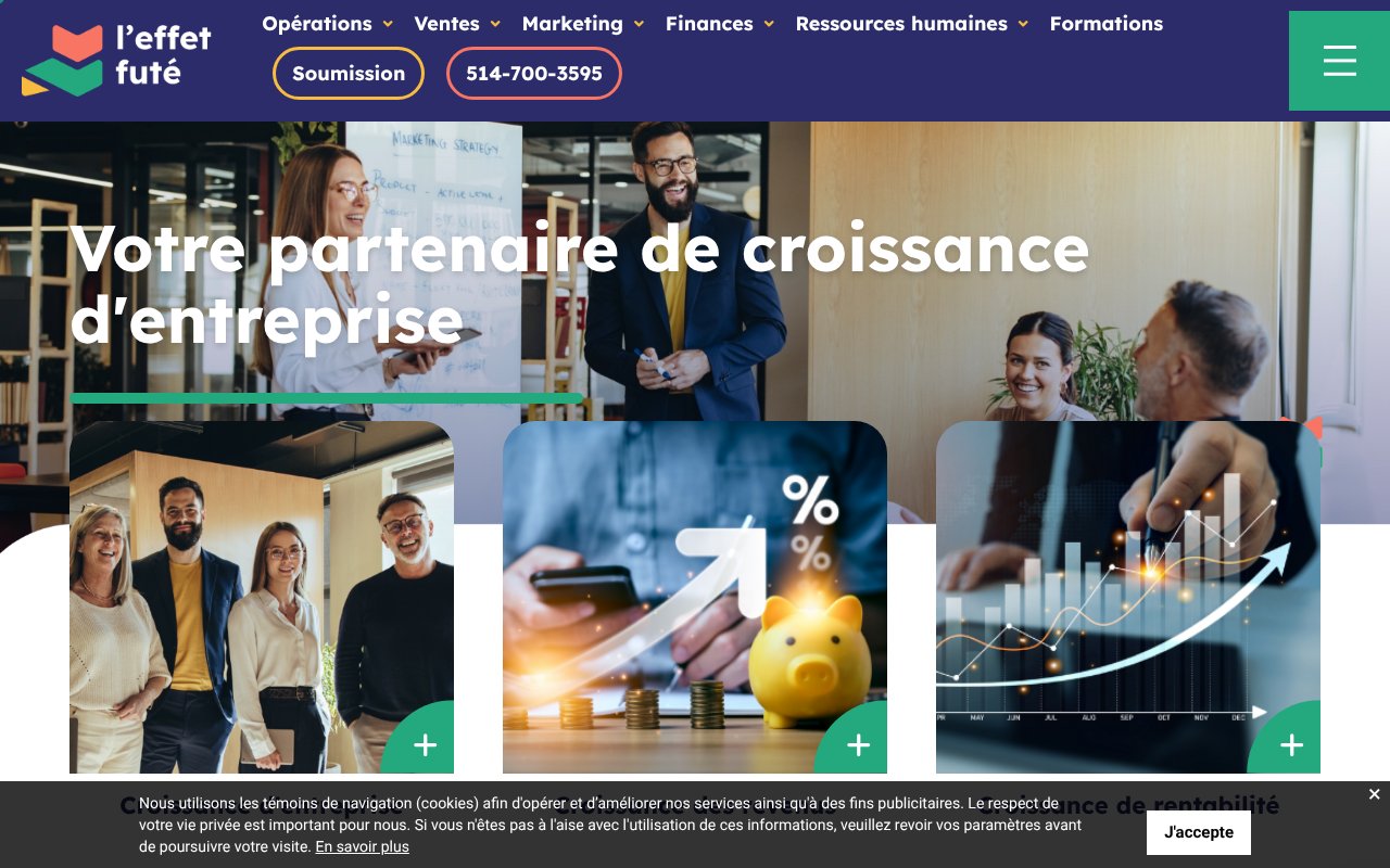 Screenshot of futemarketing.com