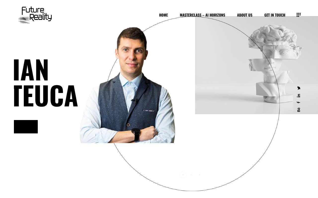 Screenshot of futurereality.space