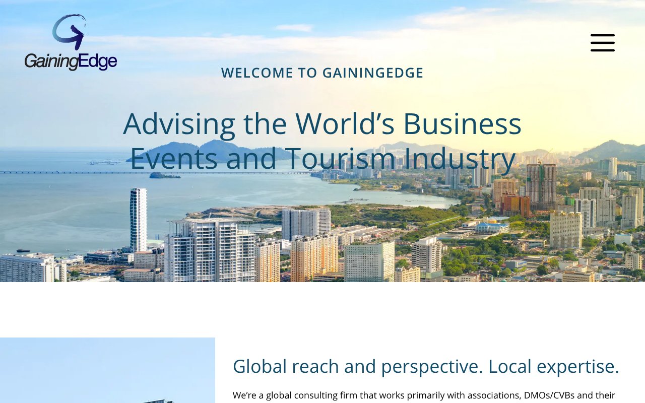 Screenshot of gainingedge.com