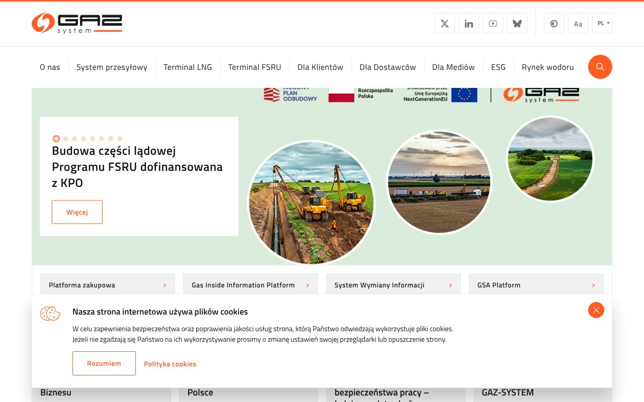 Screenshot of gaz-system.pl