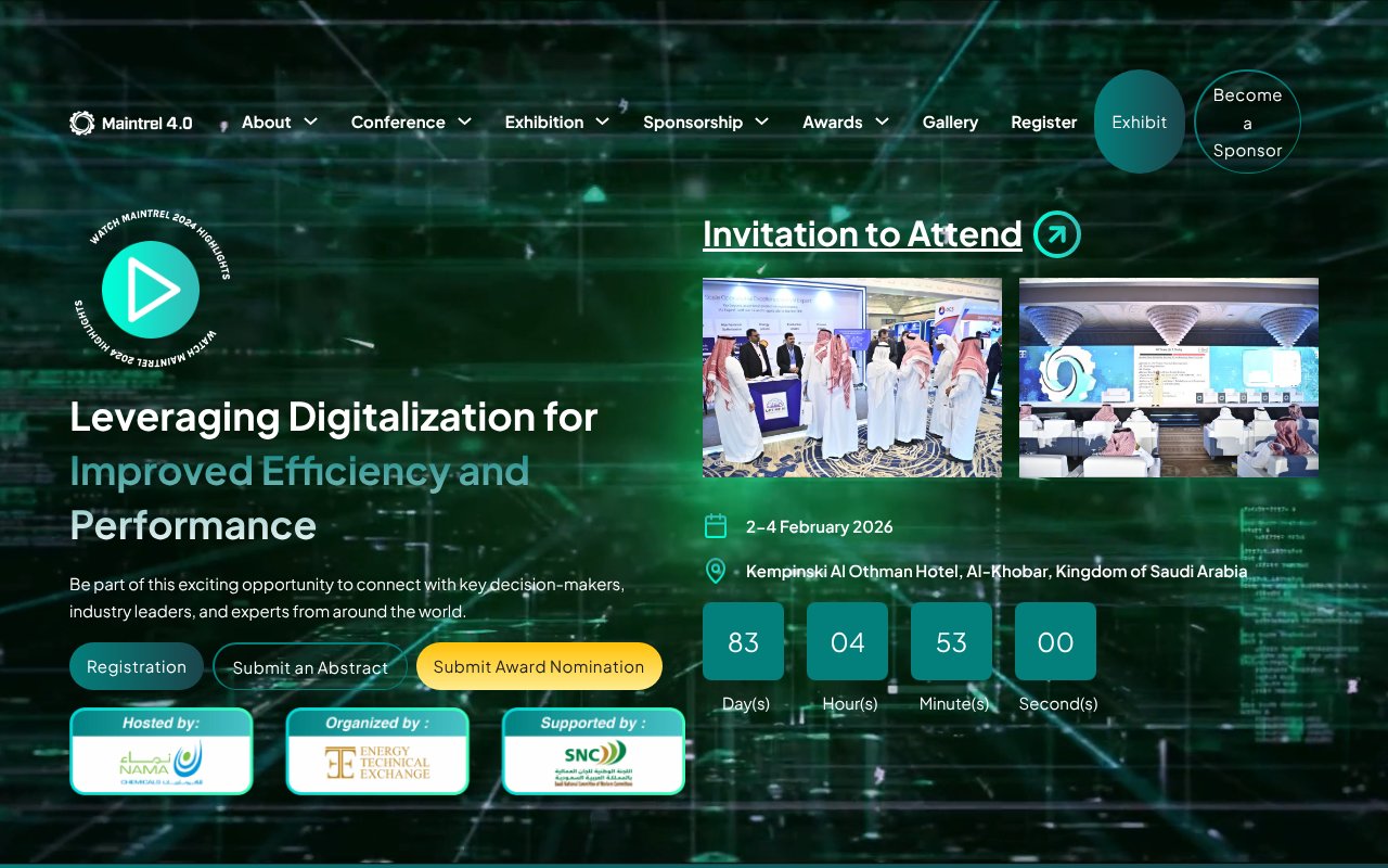 Screenshot of gccmaintrel.com