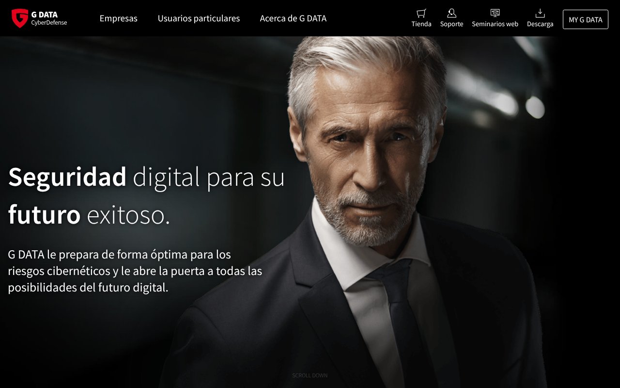 Screenshot of gdata.es
