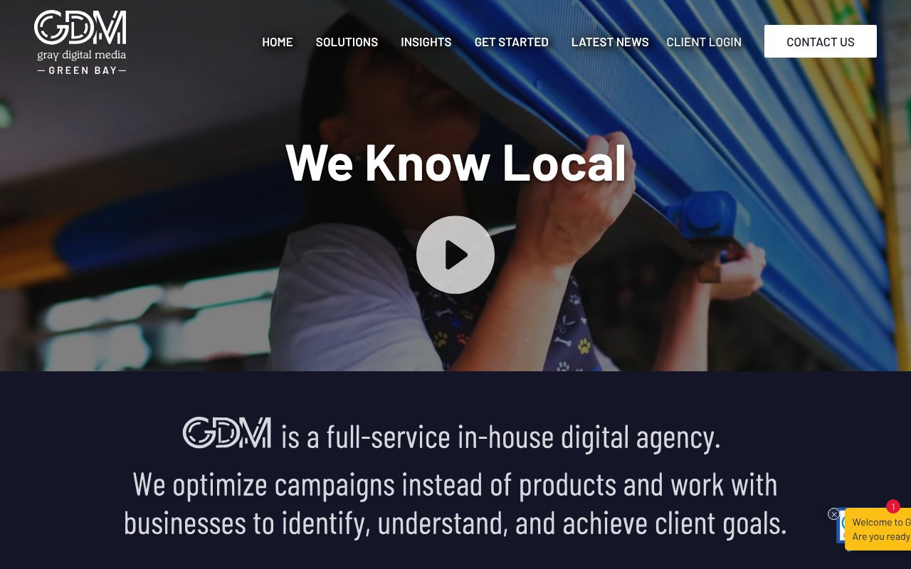 Screenshot of gdmgreenbay.com