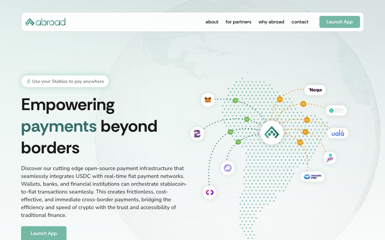Screenshot of getabroad.app