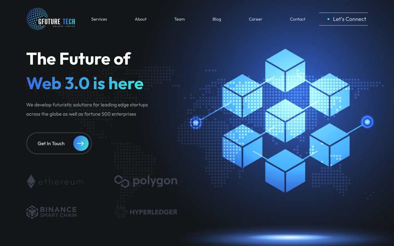 Screenshot of gfuturetech.com