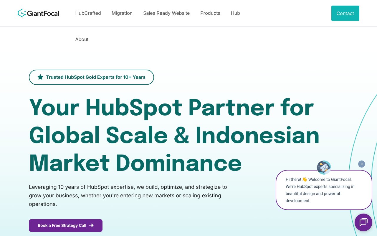 Screenshot of giantfocal.com