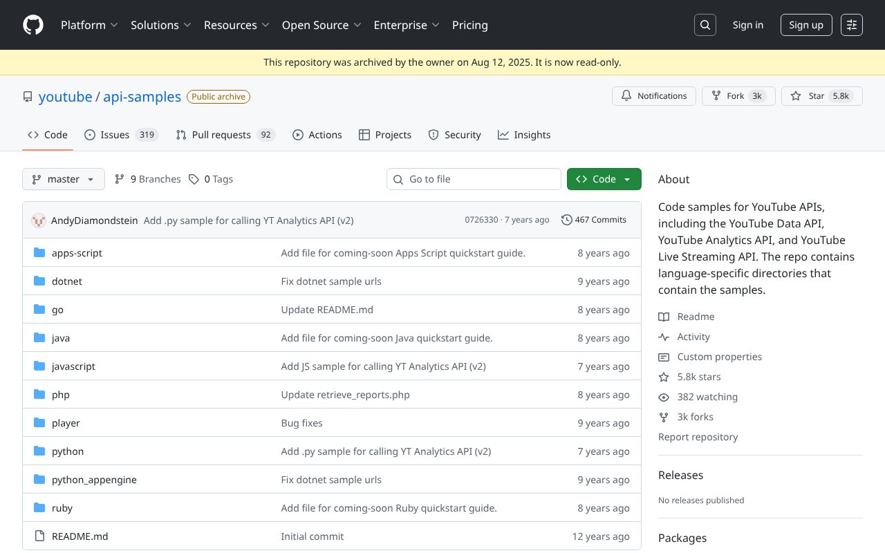 Screenshot of github.com