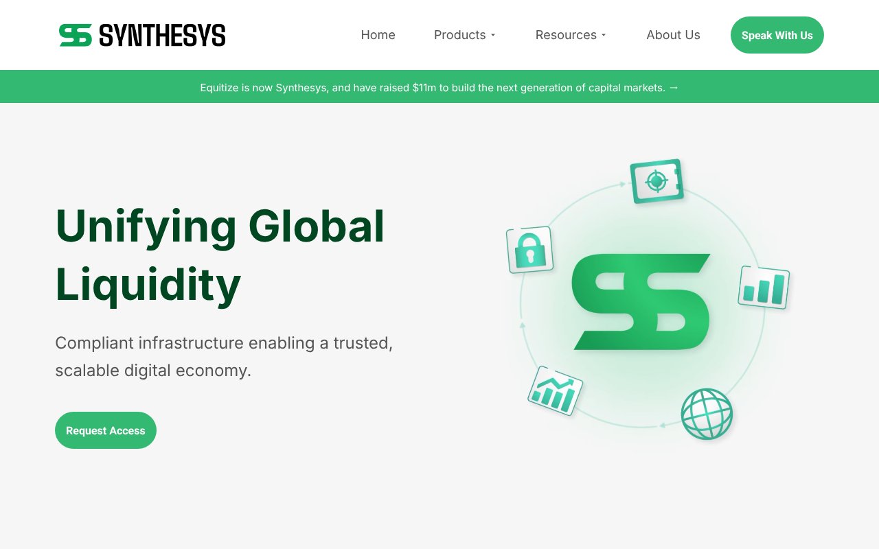 Screenshot of goequitize.com