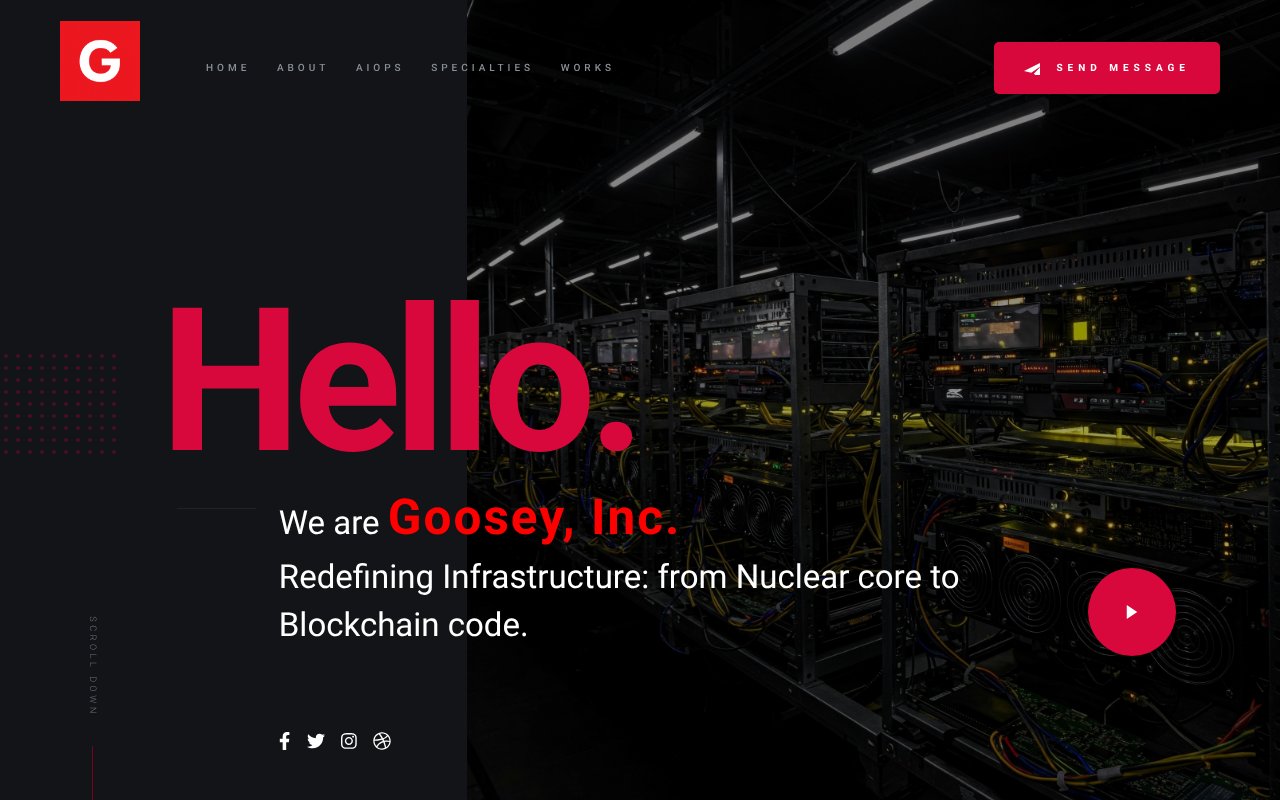 Screenshot of goosey.org