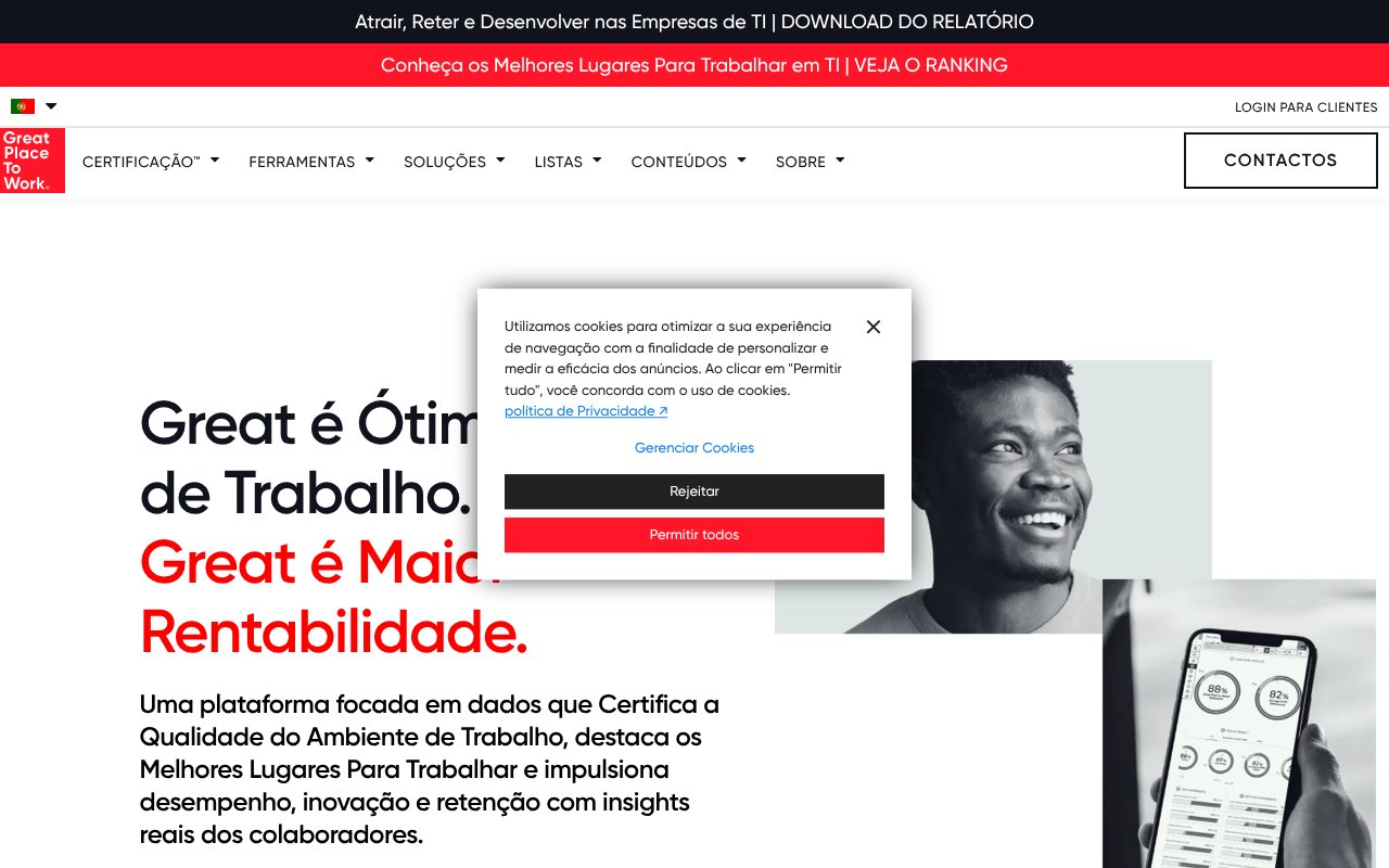 Screenshot of greatplacetowork.pt