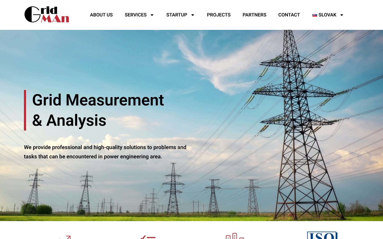 Screenshot of gridman.sk