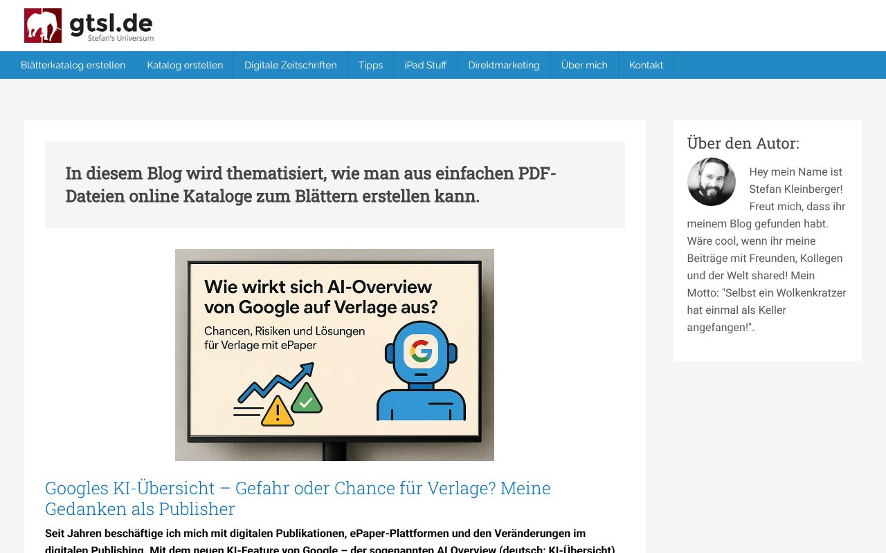 Screenshot of gtsl.de