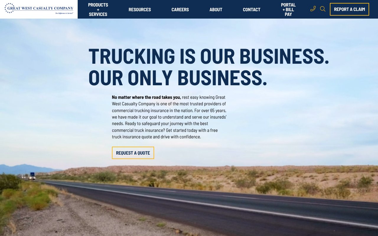 Screenshot of gwccnet.com