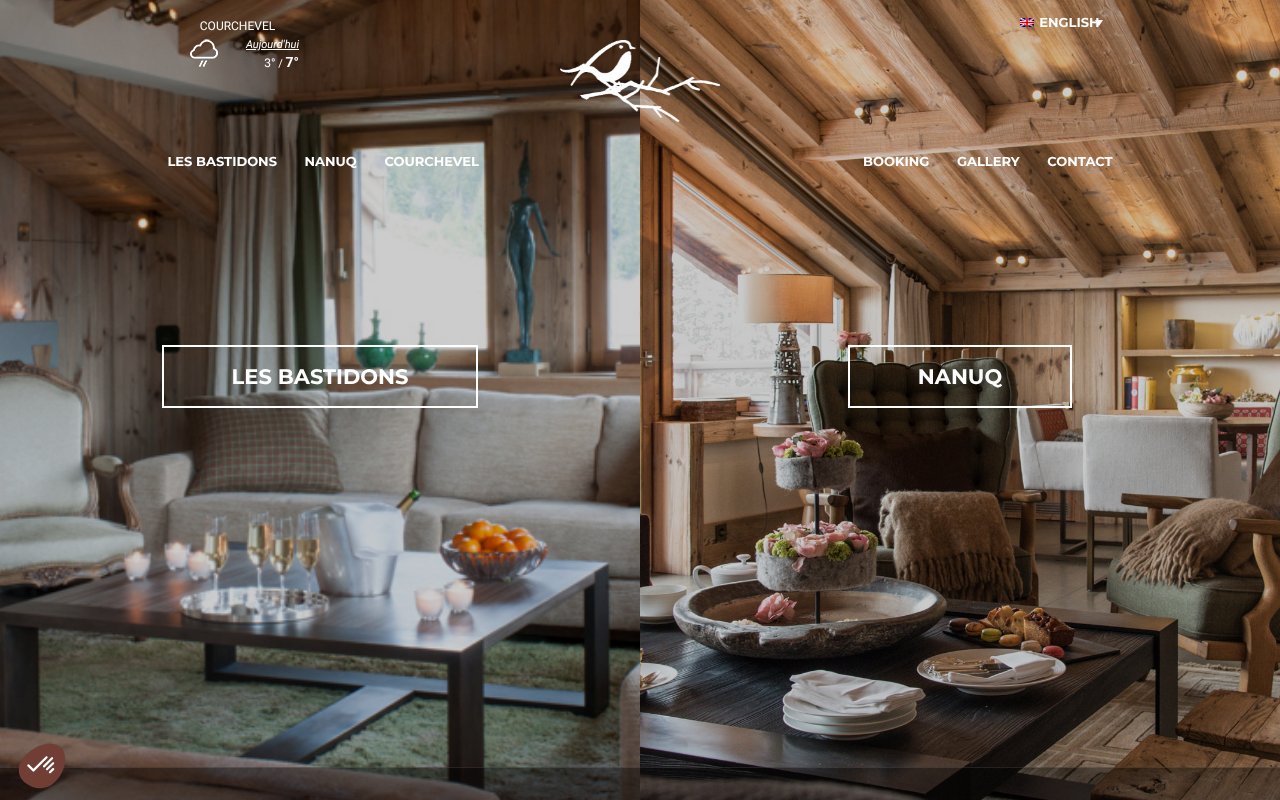 Screenshot of hameaudelavoliere.com