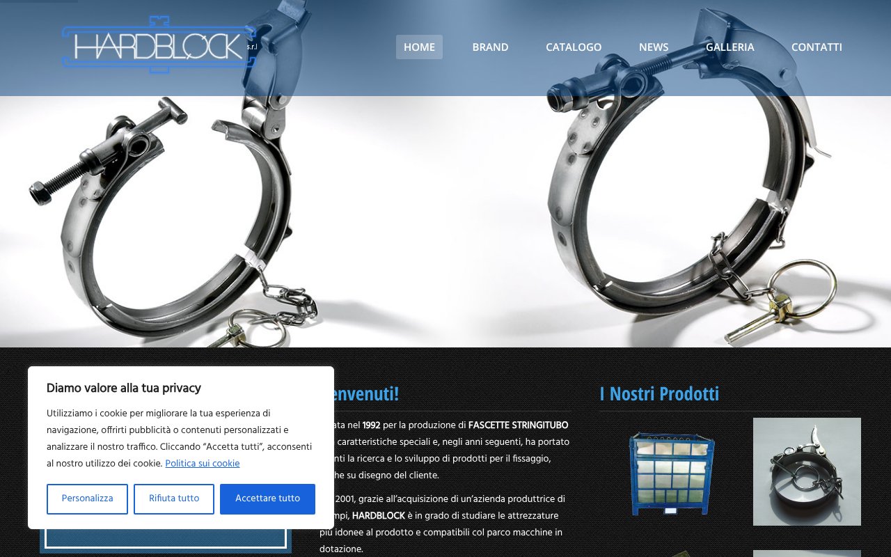 Screenshot of hardblock.it