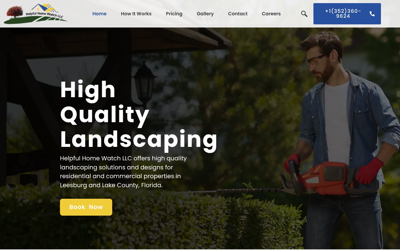 Screenshot of helpfulhomewatch.com