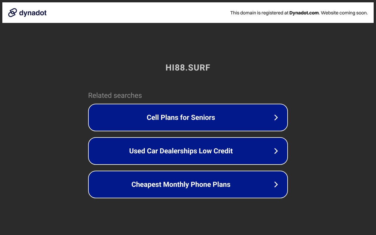 Screenshot of hi88.surf
