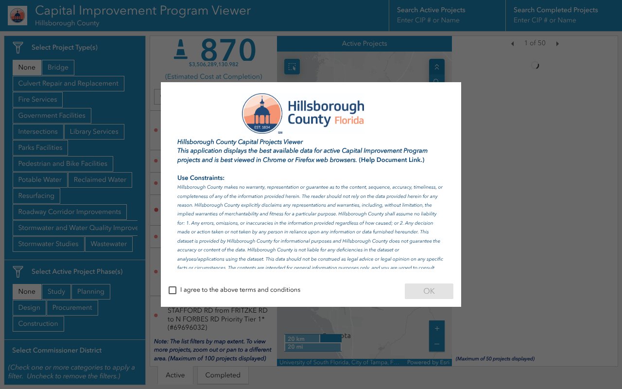 Screenshot of hillsboroughcounty.org