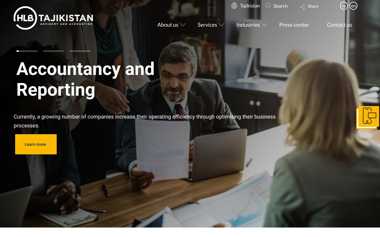 Screenshot of hlbtj.com