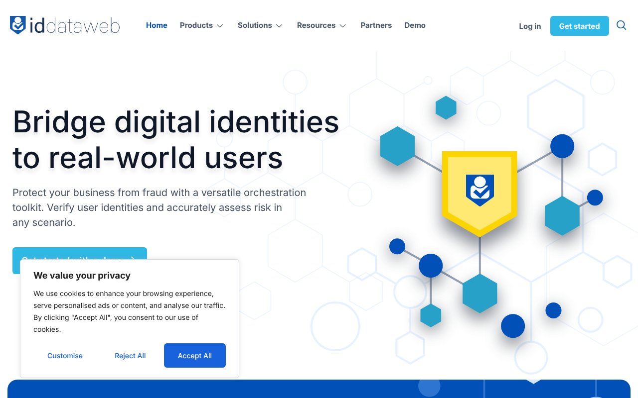 Screenshot of iddataweb.com