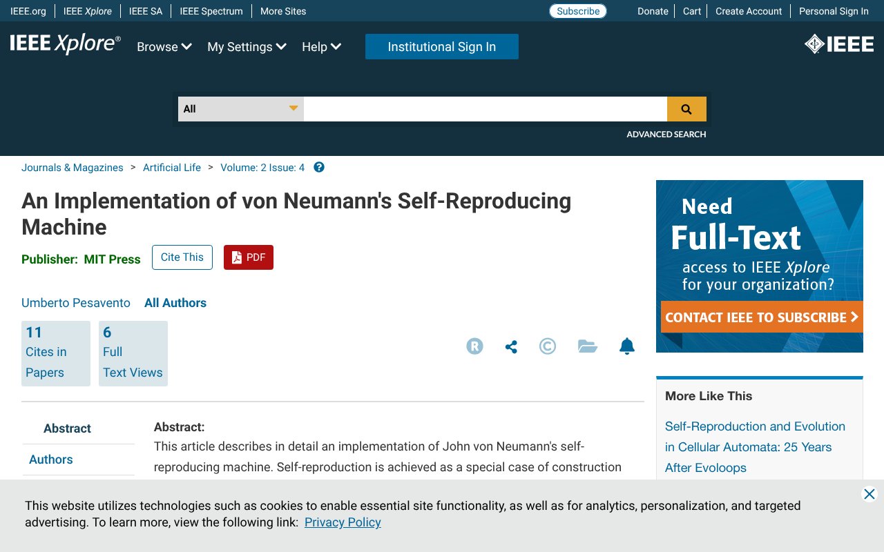 Screenshot of ieee.org