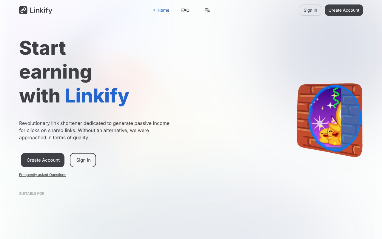 Screenshot of ify.ac