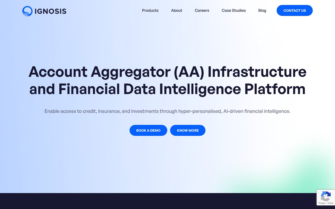Screenshot of ignosis.ai