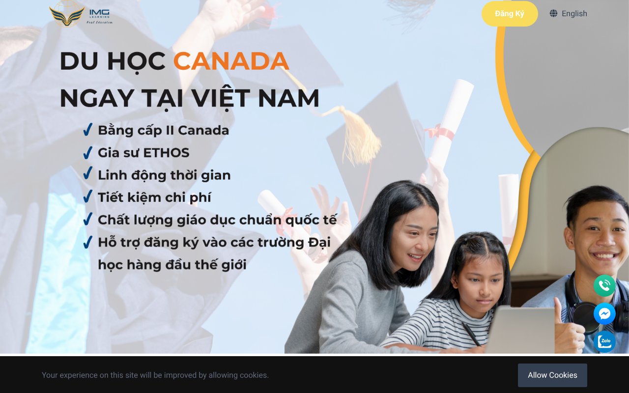 Screenshot of imglearning.com