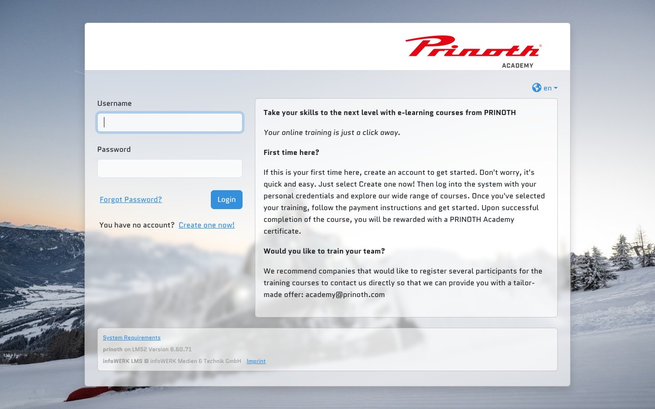 Screenshot of infowerk.at