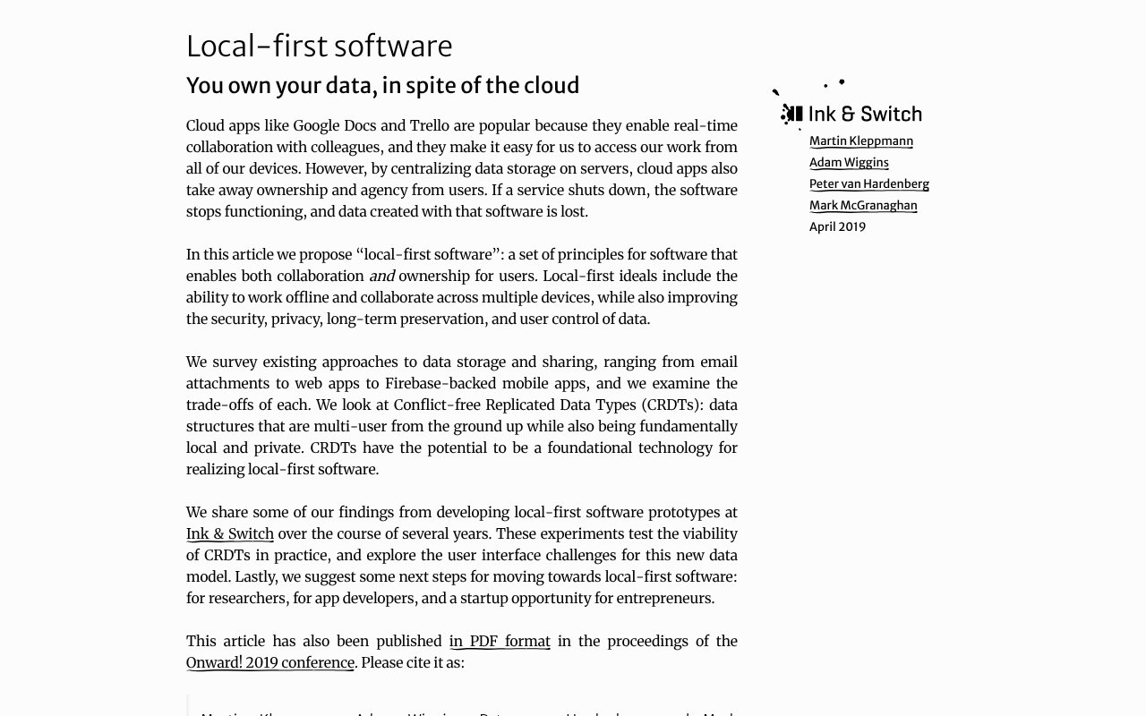 Screenshot of inkandswitch.com