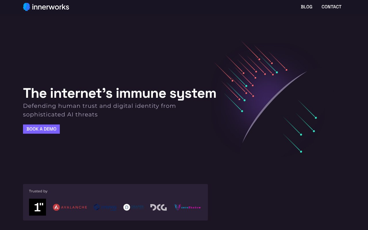 Screenshot of innerworks.me