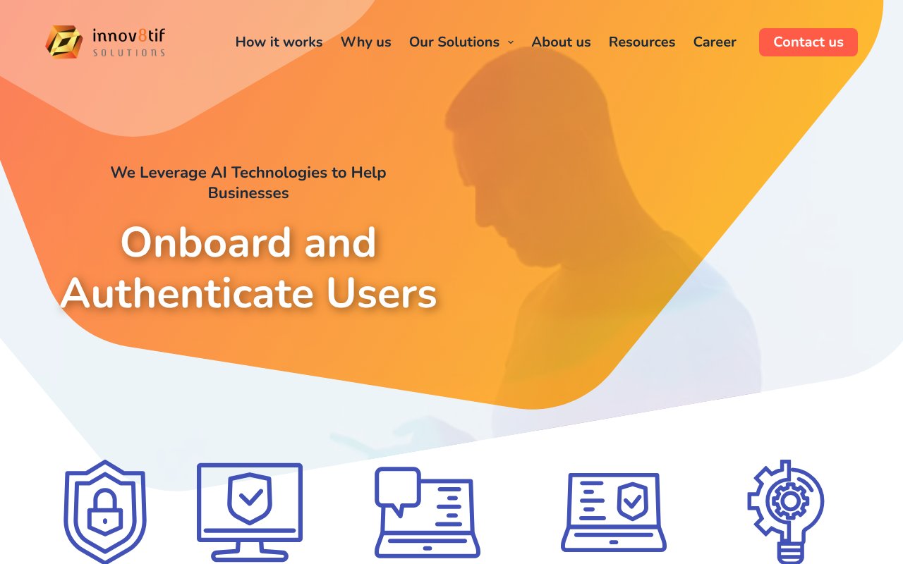 Screenshot of innov8tif.com