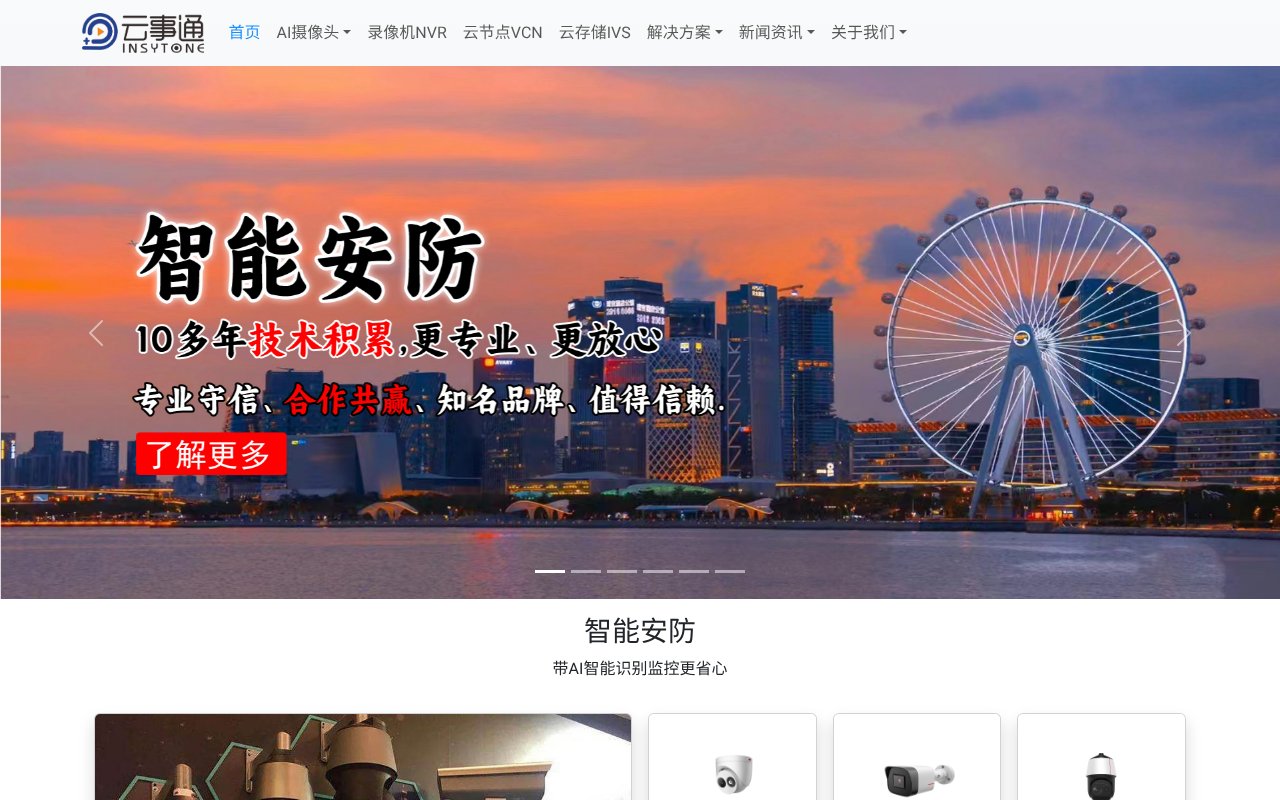 Screenshot of insytone.cn