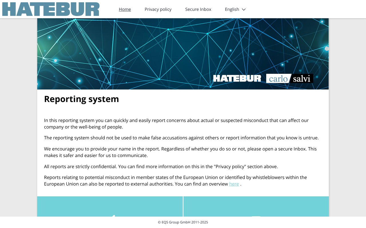 Screenshot of integrityline.io
